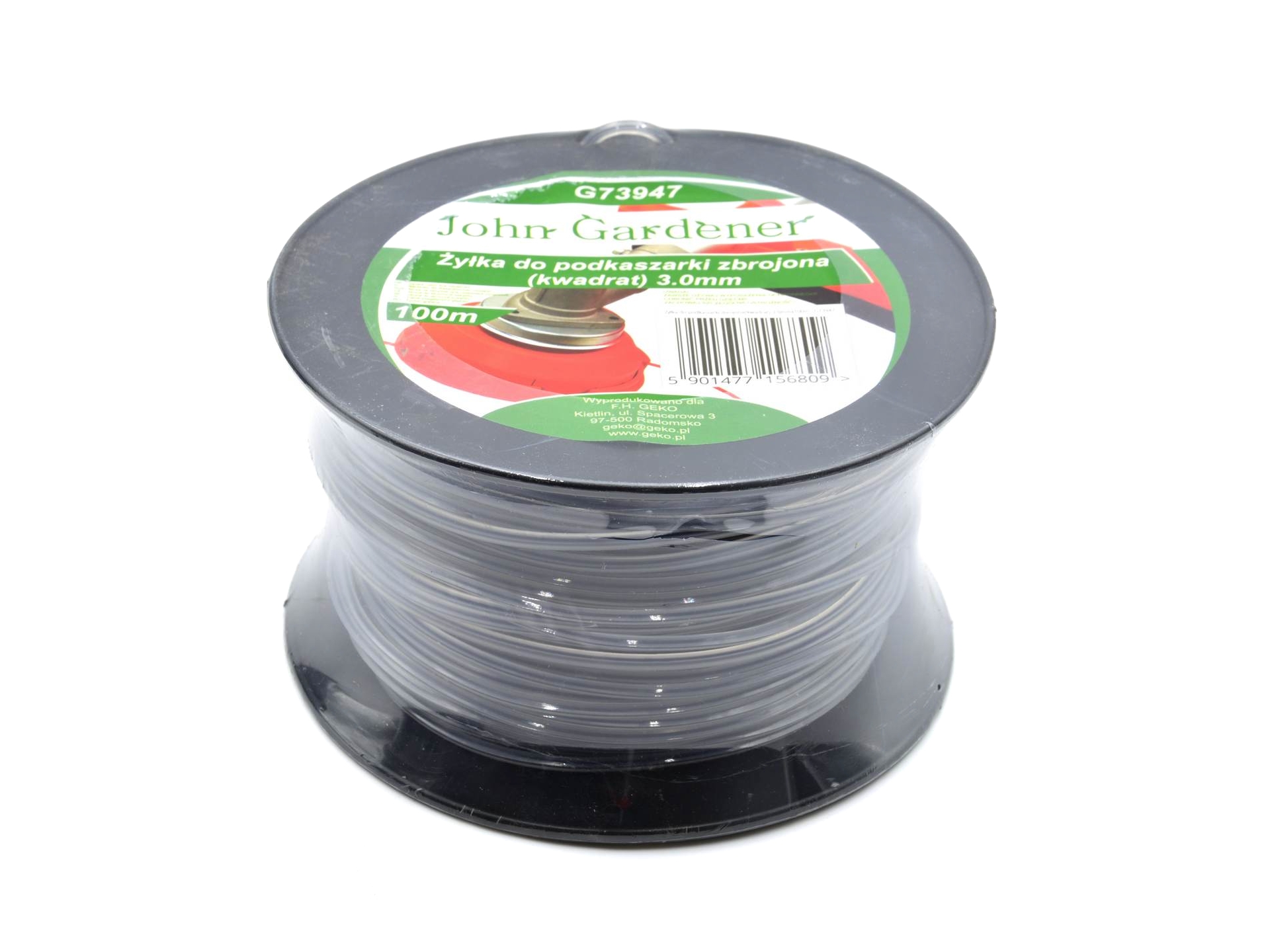 GEKO G73947 Zosilnená struna pre krovinorez, vyžínač 3mm x 100m