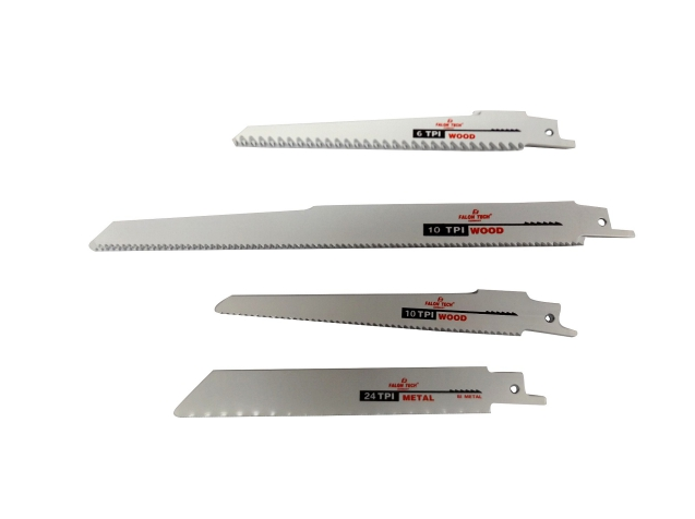 Falon-Tech FT370012 Pílový list náhradný plátok nôž čepeľ do šablovej píly sada 12ks