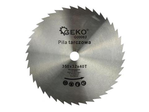 Geko G00063 Pílový kotúč na drevo 350mm 32mm 40T