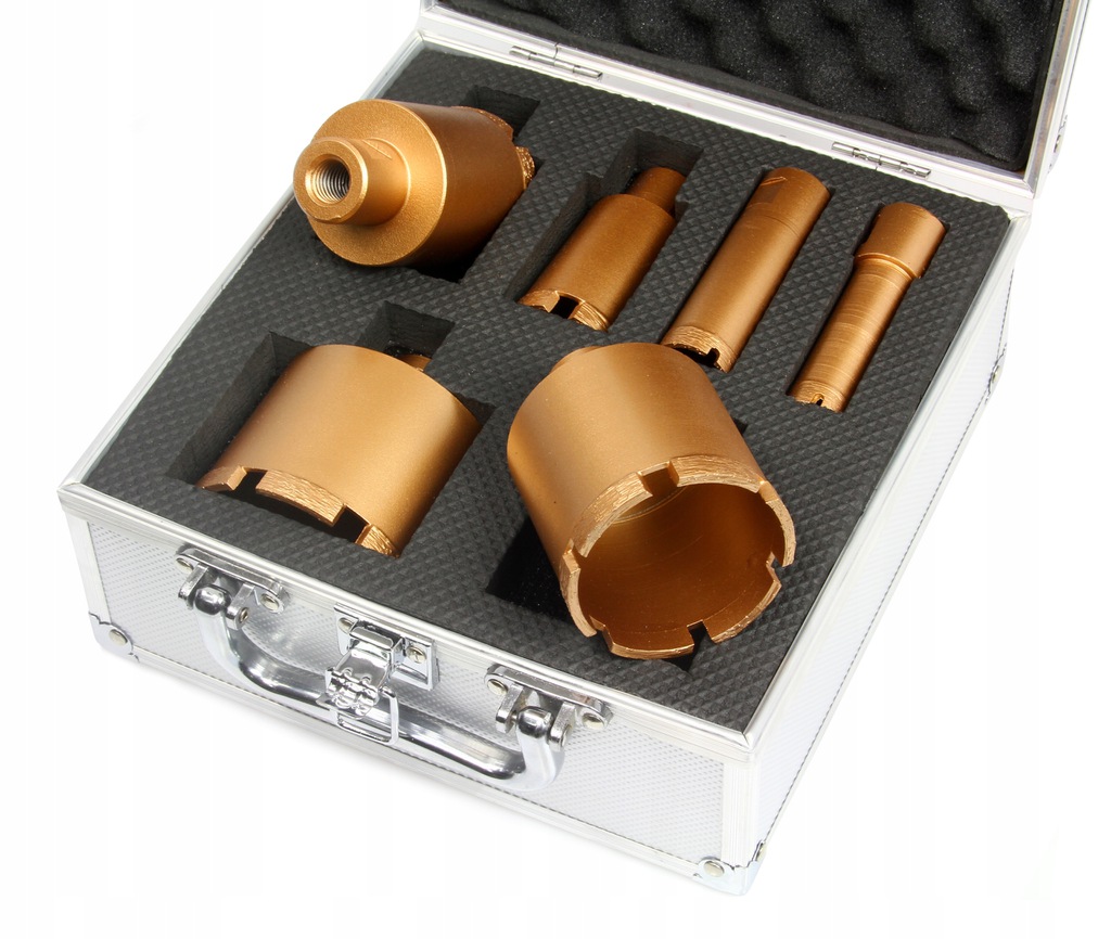 Mar-Pol M22591 Korunkový vrták do žuly 20/25/35/50/60/76mm SADA 6ks