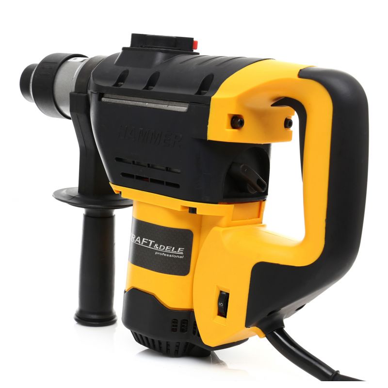 Kraft&Dele KD1692 2300W Elektrické príklepové vŕtacie kladivo s príklepom 3 vrtáky + 2 dláta VŔTAČKA 
