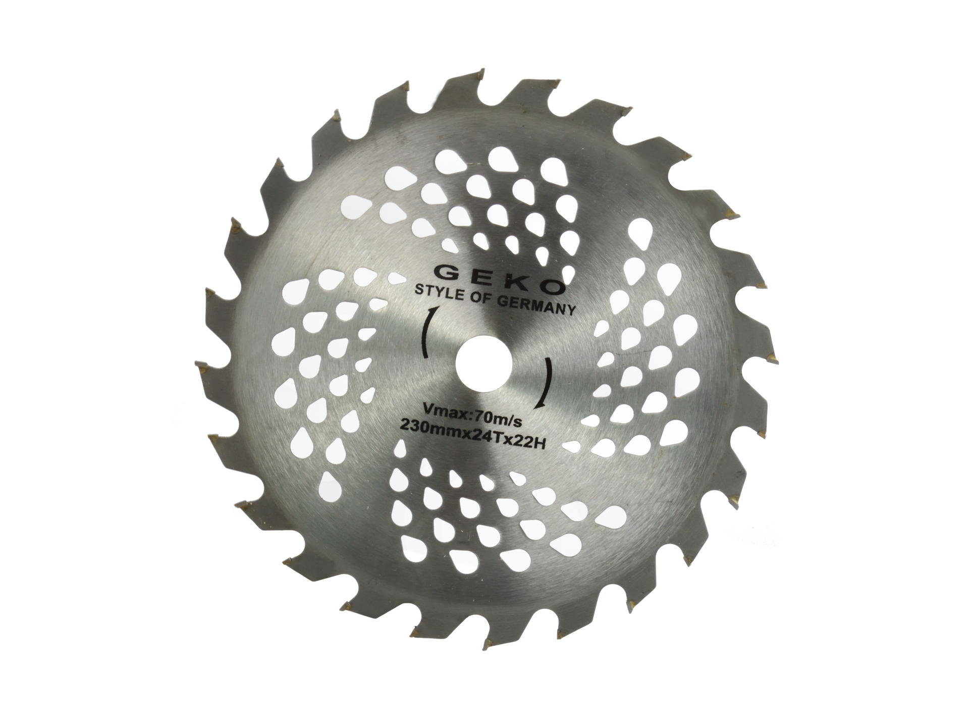 GEKO G78060 Kotúč na drevo pílenie dreva 230mm 22mm 24T