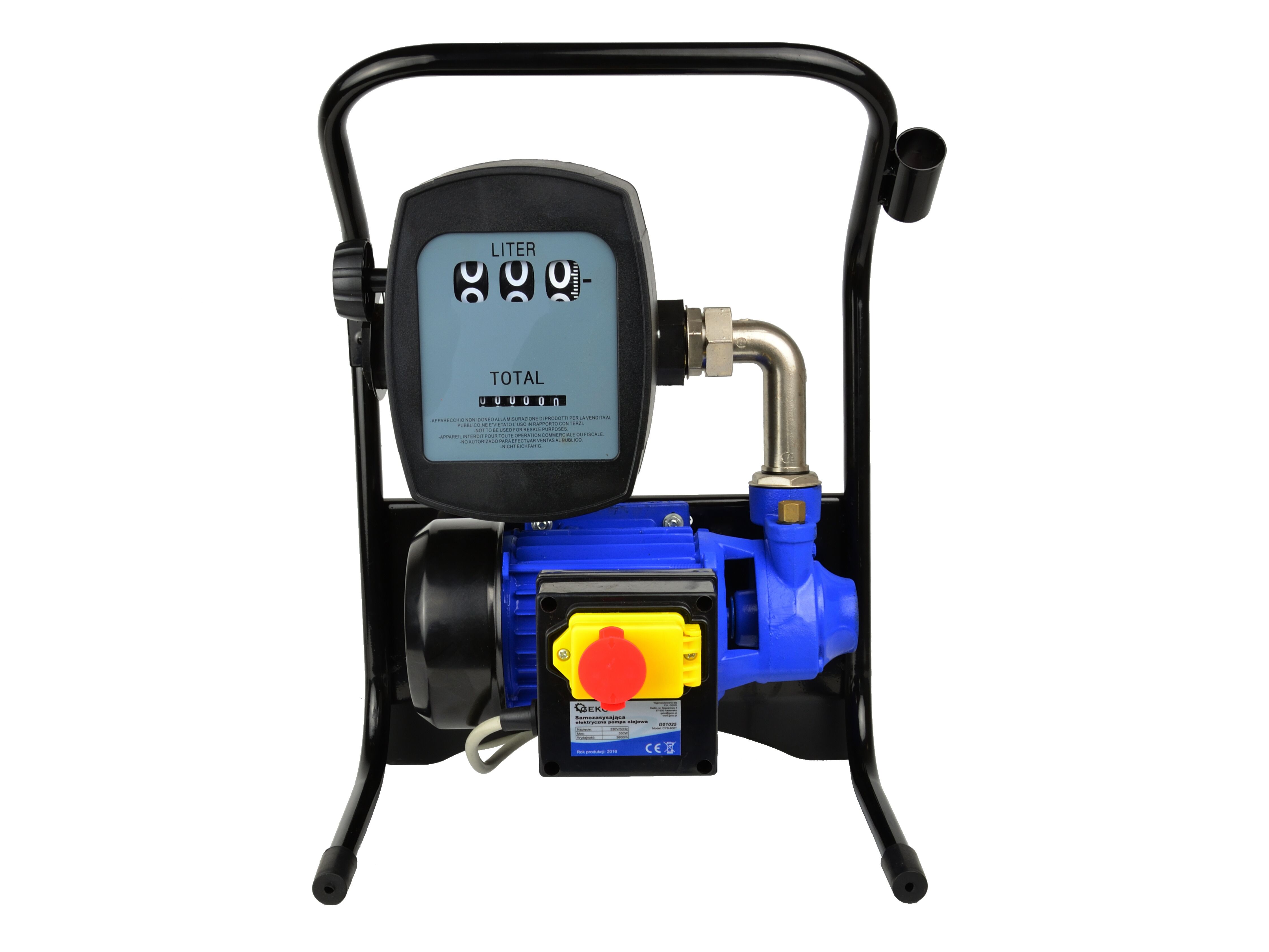 Geko G01025 Palivové čerpadlo s počítadlom na naftu, olej 600W
