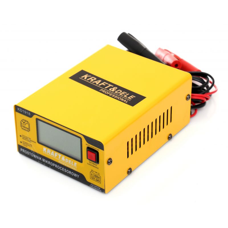 Kraft&Dele KD1918 Usmerňovač Nabíjačka mikroprocesorová 10AMP 12/24V