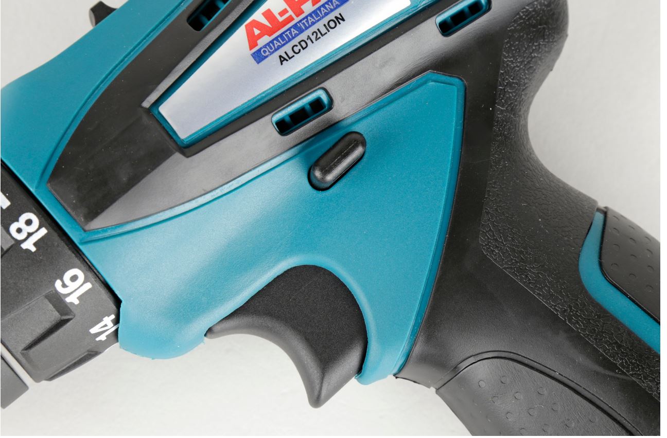 AL-FA ALCD12LION Akumulátorový skrutkovač vŕtačka 2 batérie 12V nabíjačka