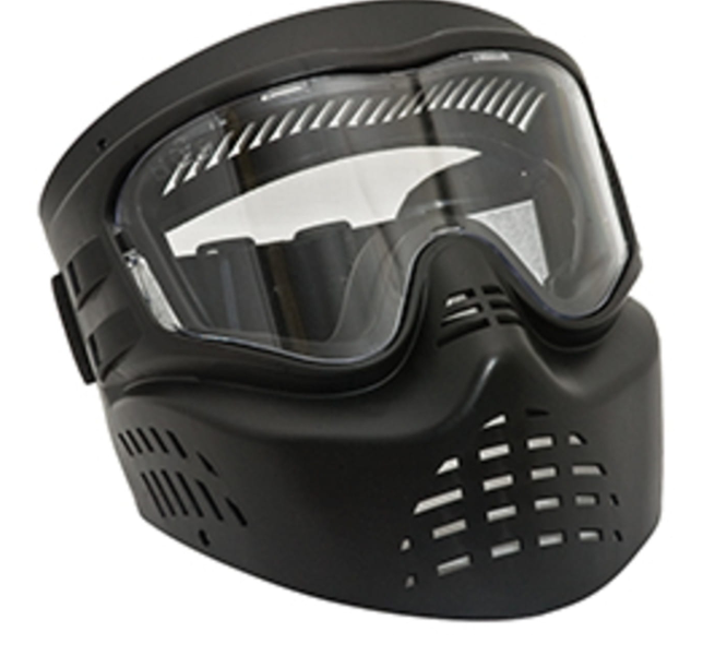 Paintball maska kukla jedno sklo GxG čierna
