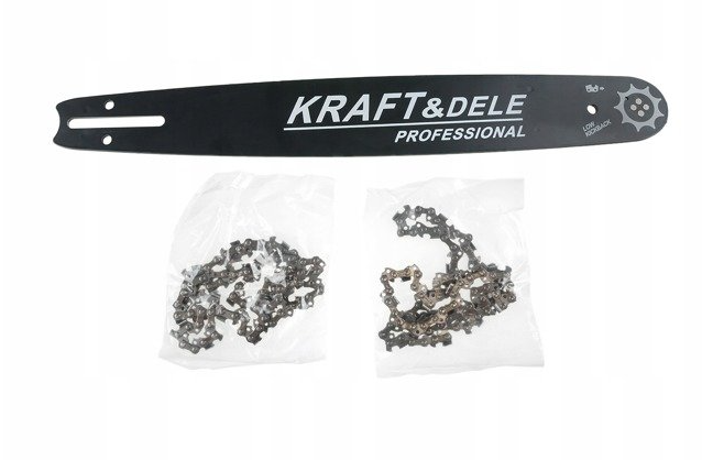 Kraft&Dele KD10152 VODIACA LIŠTA na pílu 16" 40cm 3/8 1,3mm 2 reťaze
