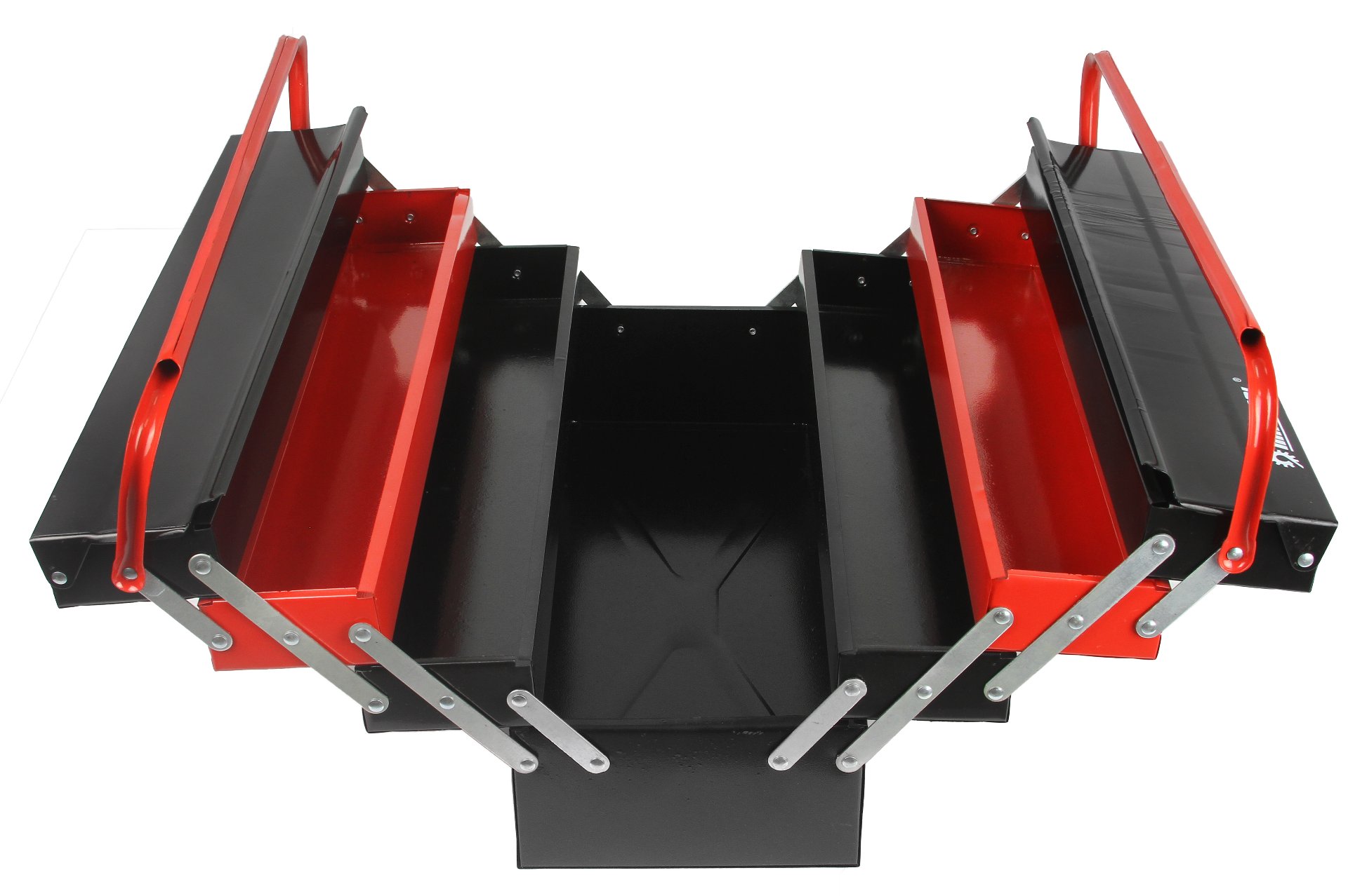 MARPOL M66620 Kovový kufrík skrinka na náradie 7 priehradiek