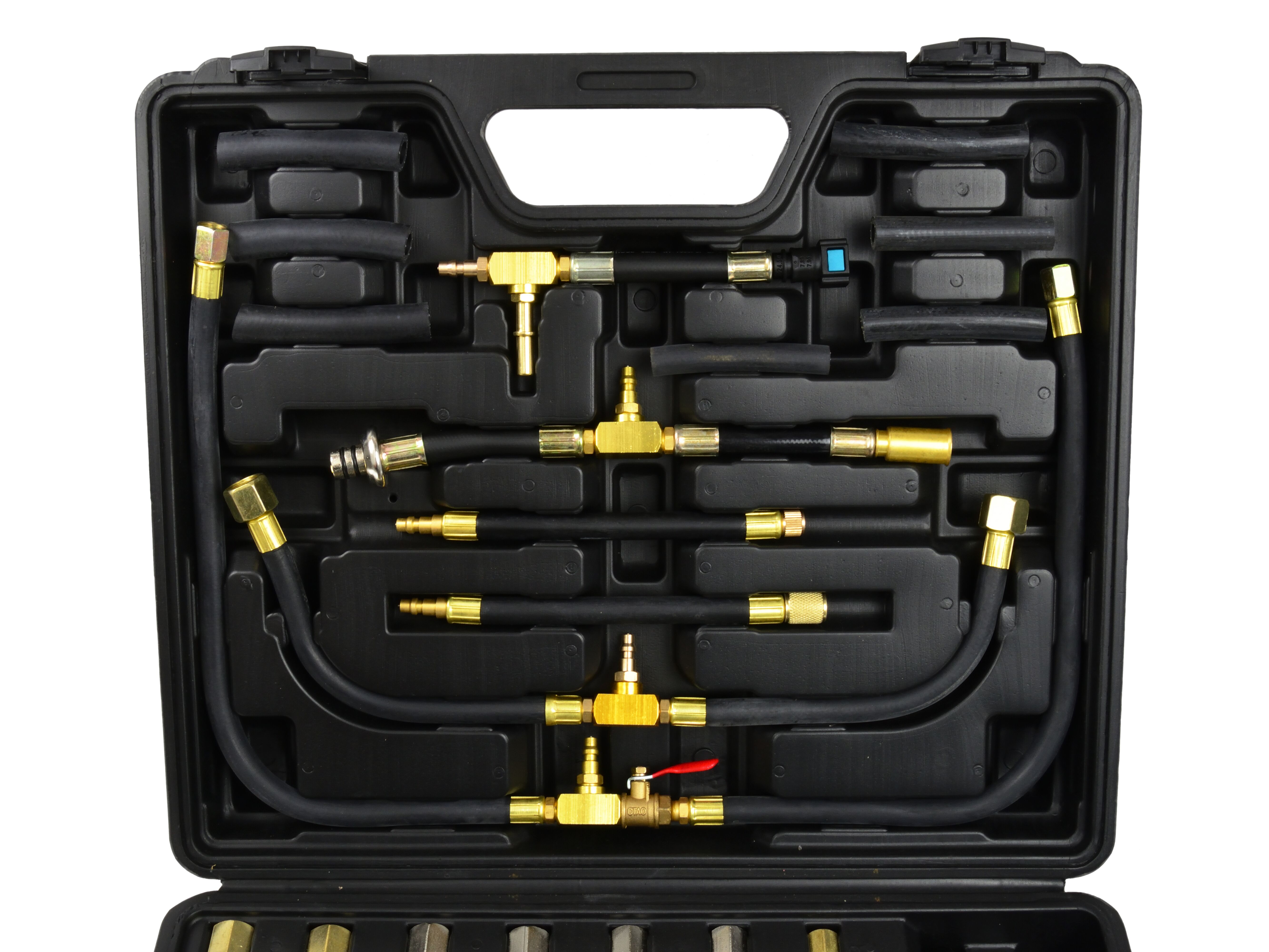 Geko G02650 Tester merač tlaku vstrekov tlakomer na meranie tlaku 0-10bar