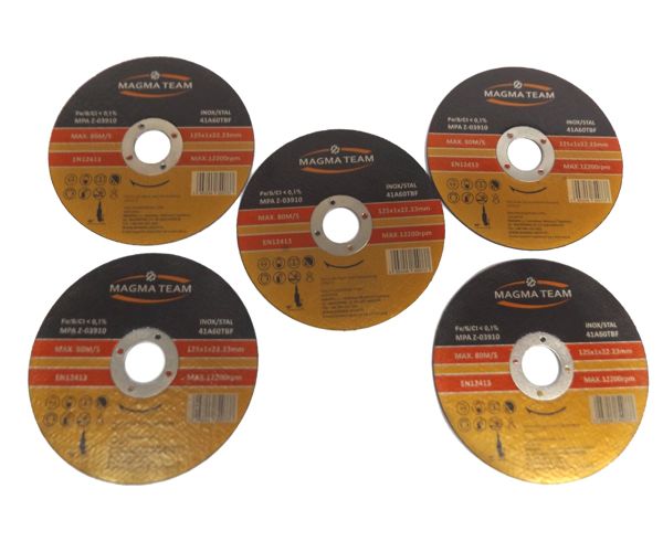 MAGMA Rezný kotúč na nehrdzavejúcu oceľ nerez 125mm x 1,0mm I-MAG INOX Sada 10ks