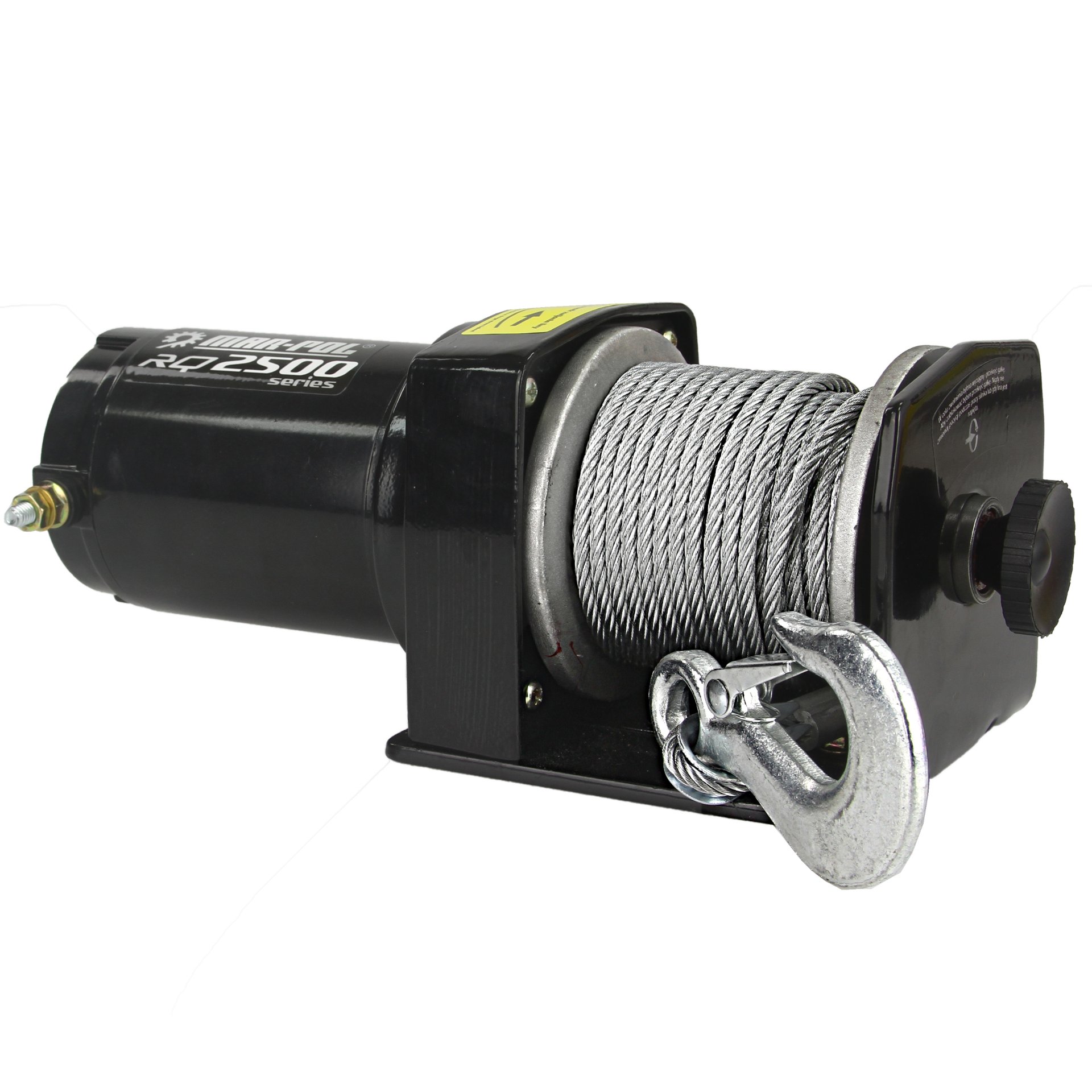 Mar-pol M80761 Lanový akumulátorový elektrický navijak kladkostroj 1133kg 12V RQ2500