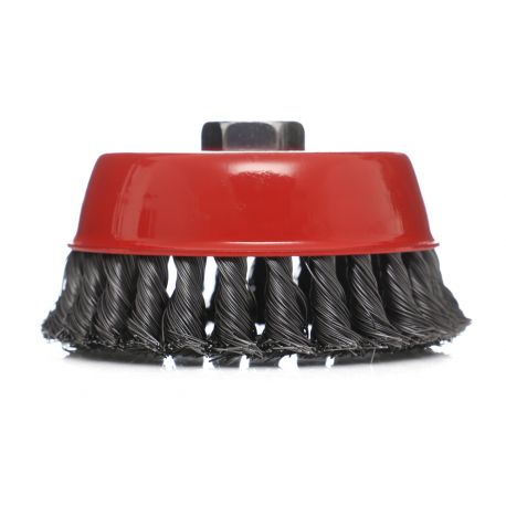 Kraft&Dele KD10972 Drôtená kefa na brúsku, draťák 4" 100mm M14