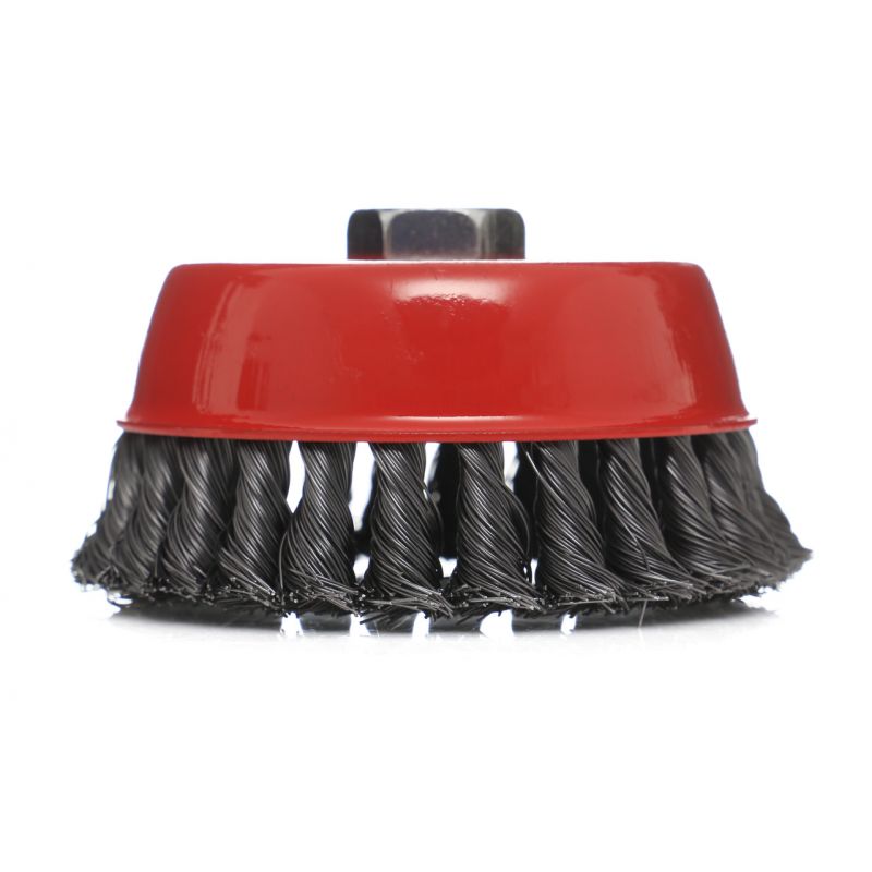 Kraft&Dele KD10973 Drôtená kefa na brúsku, draťák 5" 125mm M14