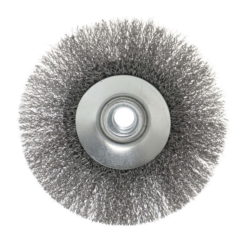 Kraft&Dele KD10981 Drôtená rotačná kefa, mosadz 5"125mm M14