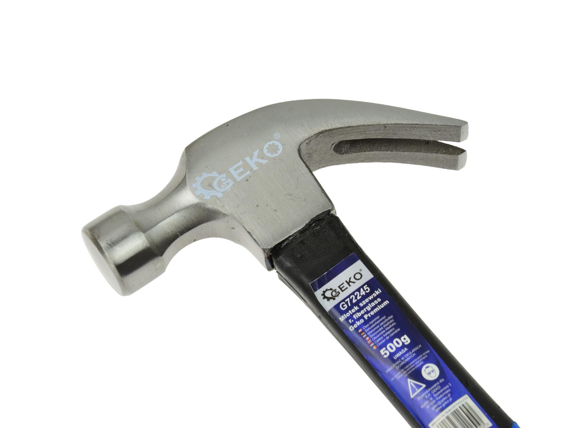 Geko G72245 Ručné kladivo obuvnícke 500G fiberglass