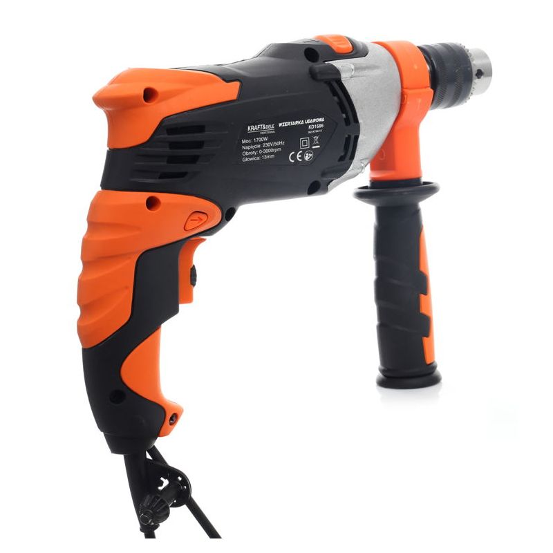Kraft&Dele KD1686 Elektrická príklepová vŕtačka 1700W
