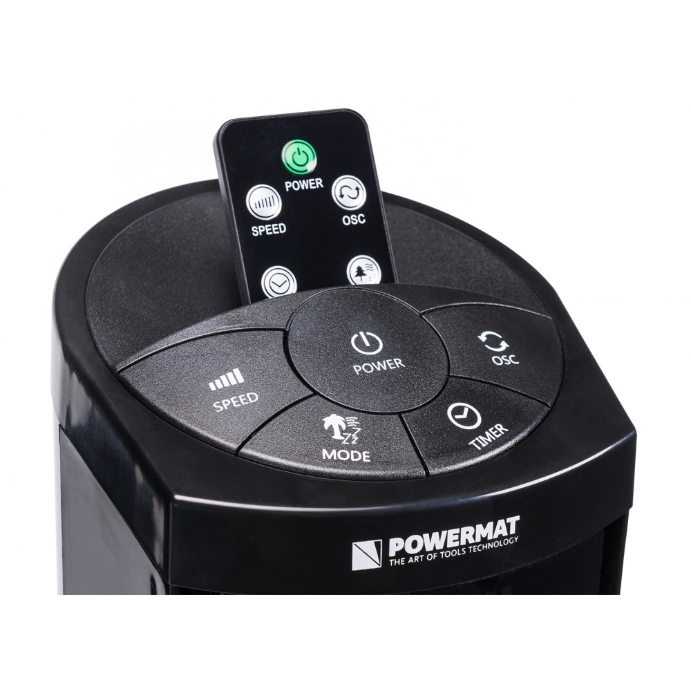 Powermat Onyx Tower-120 Stĺpový ventilátor 117cm 90W vetrák