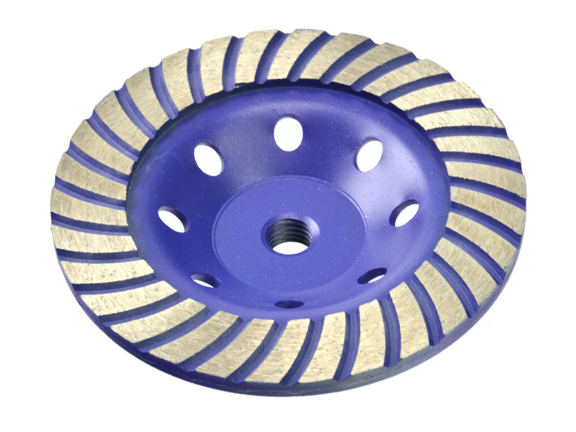 Geko G00378 Diamantový kotúč Turbo pre brúsenie na brúsku 125mm M14