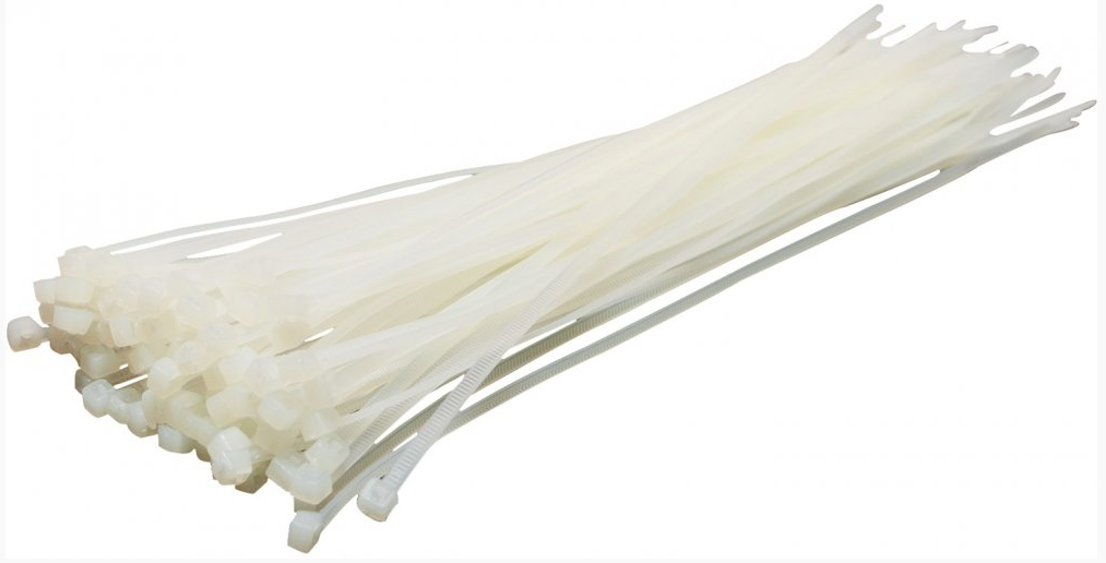 GEKO G17155 Káblové viazacie pásky 100ks sťahovacie pásiky na káble 250x4,8mm