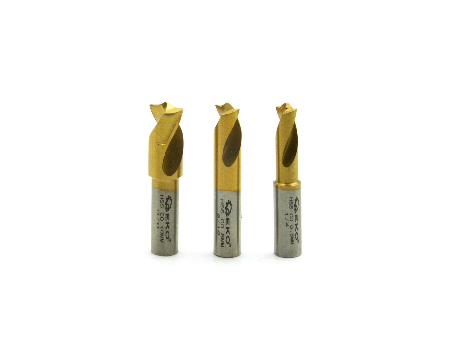 GEKO G39750 Sada vrtákov na bodové zváry HSS Co 3 ks 6,5mm 8mm 10mm