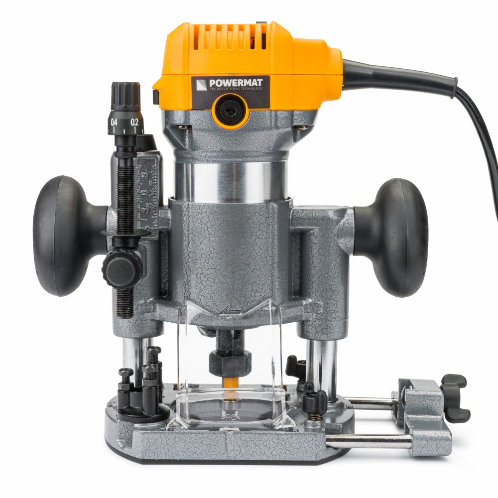 POWERMAT PM-FGW-2000T Stolová frézka 2000W 6mm/8mm rezačka horné vreteno