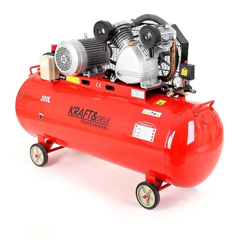 Kraft&Dele KD1410 Kompresor olejový 820l/m 2PIESTY 380V 300l 7,5HP