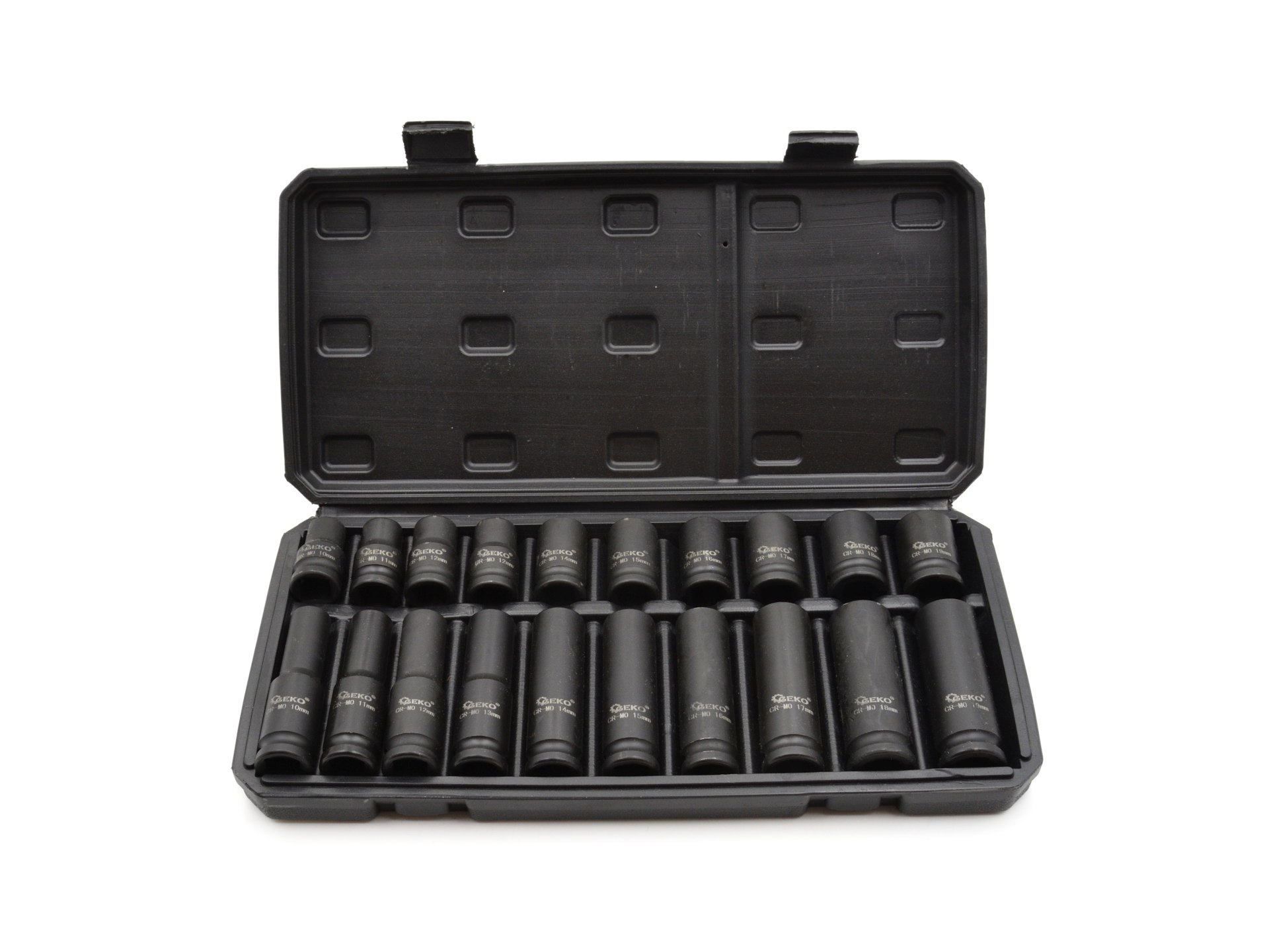 GEKO G10517 Nástrčné kľúče hlavice 1/2" 10 - 19mm