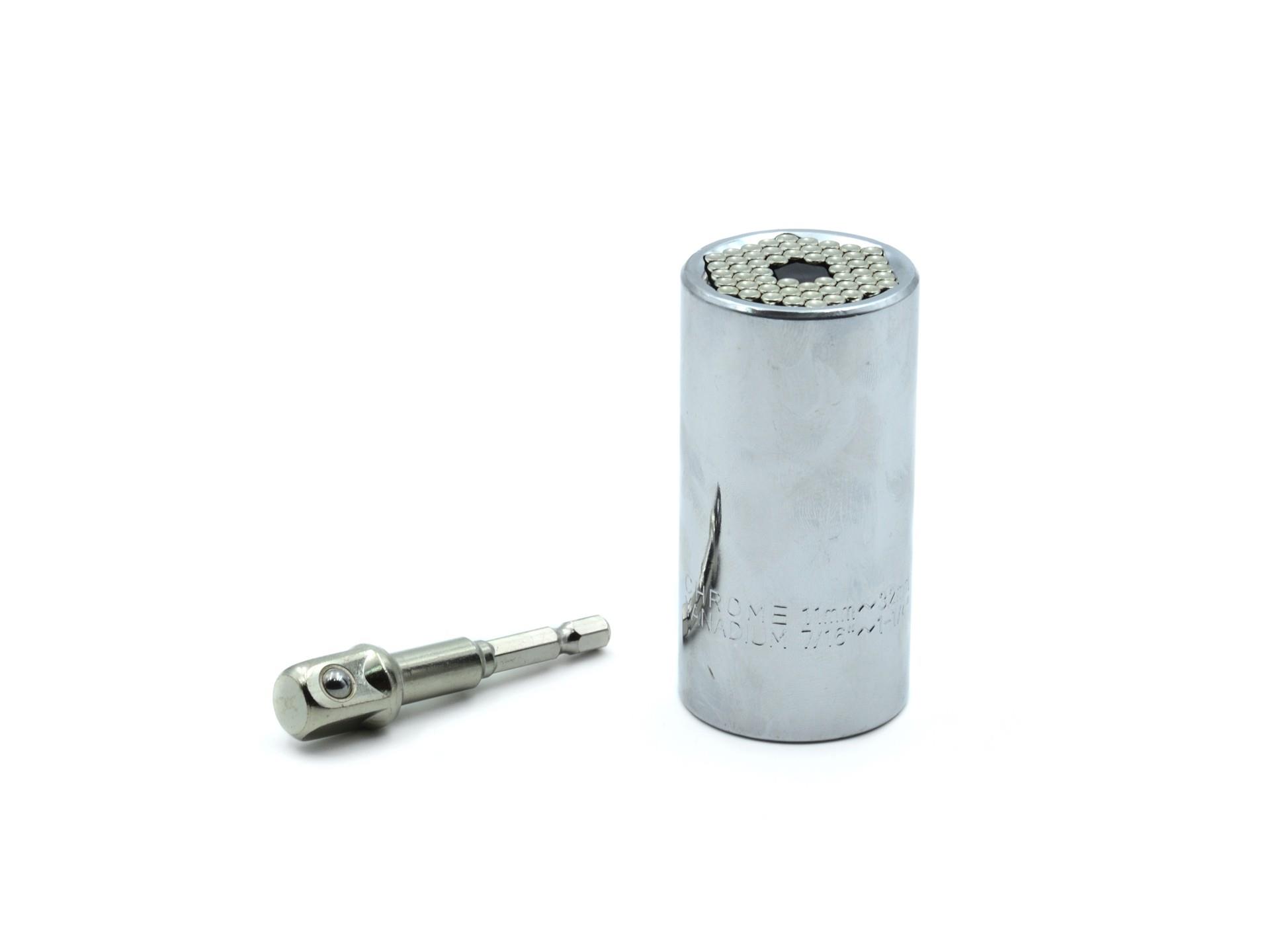 GEKO G15021 Univerzálny nástrčný kľúč / hlavica CRV 11-32mm + adaptér