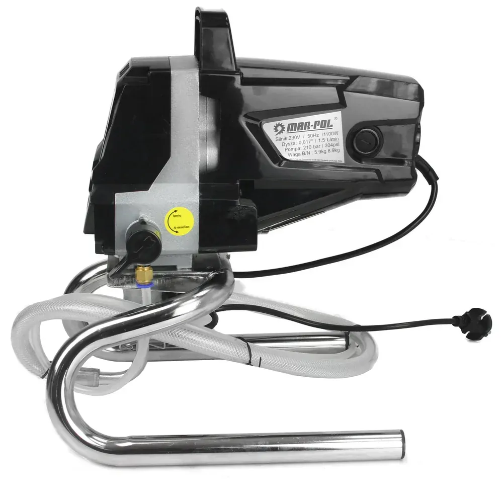 Mar-pol M80636 Elektrická maliarska pištoľ hydrodynamický agregát na maľovanie 1100W
