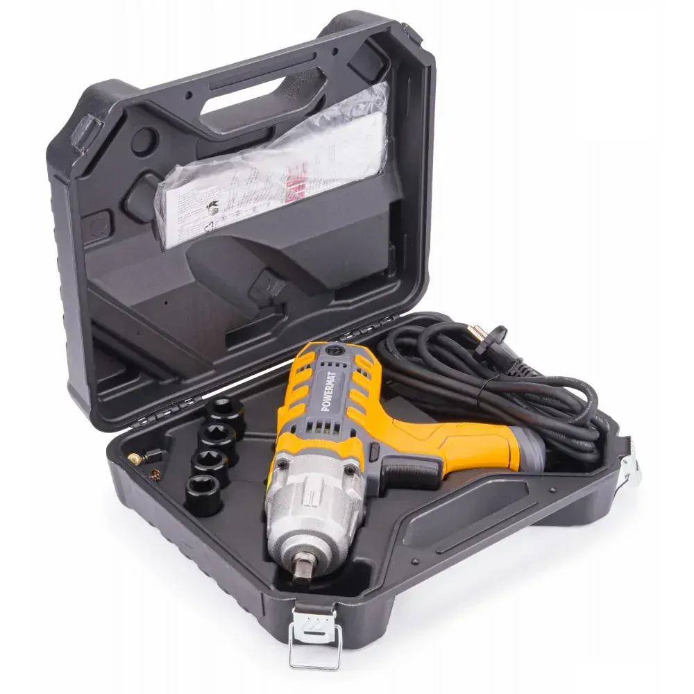 POWERMAT PM-EKU-2100M Rázový uťahovák 2100W elektrický príklepový kľúč 800Nm