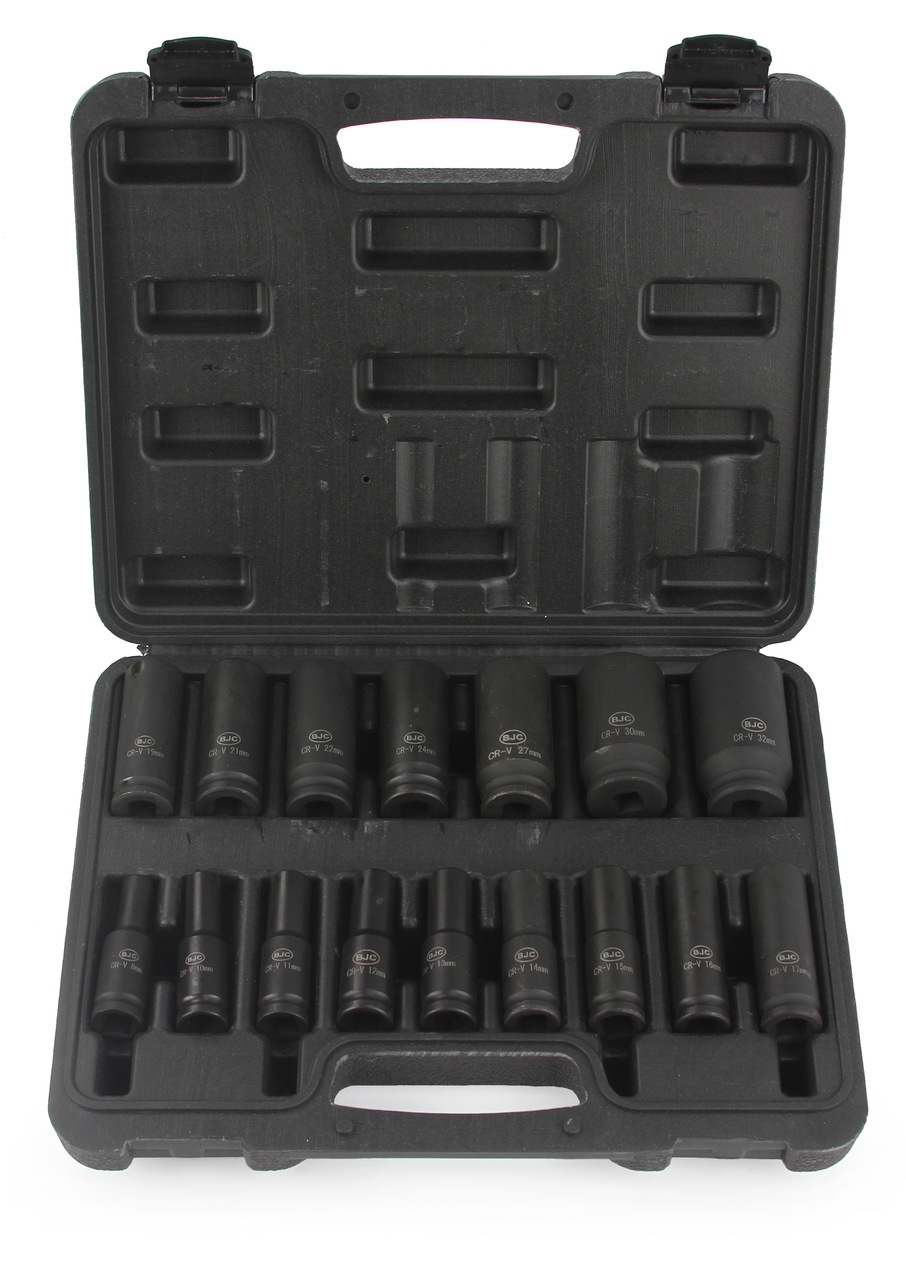 Marpol M58295 Nástrčné kľúče hlavice 1/2 "Sada 16ks 8-32mm BJC