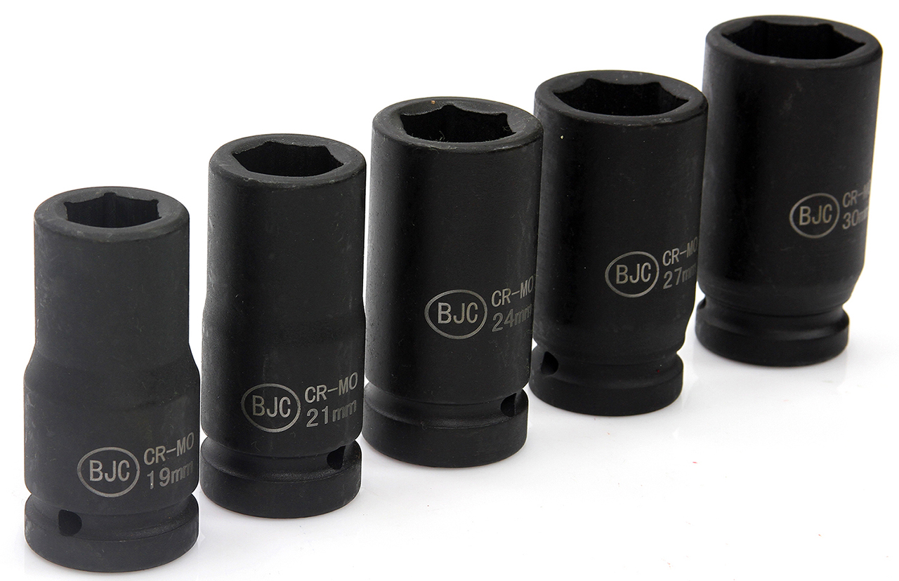 Mar-Pol M58277 Nástrčné kľúče Sada 3/4" 19-30mm 5ks BJC