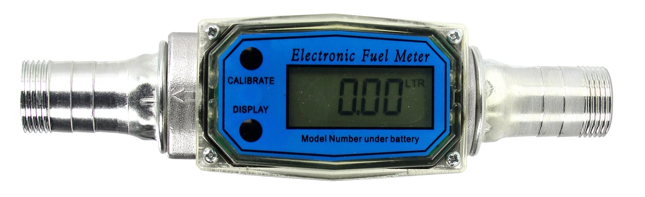 MAR-POL M79955 Elektronický prietokomer, počítadlo, meradlo LCD na naftu, olej