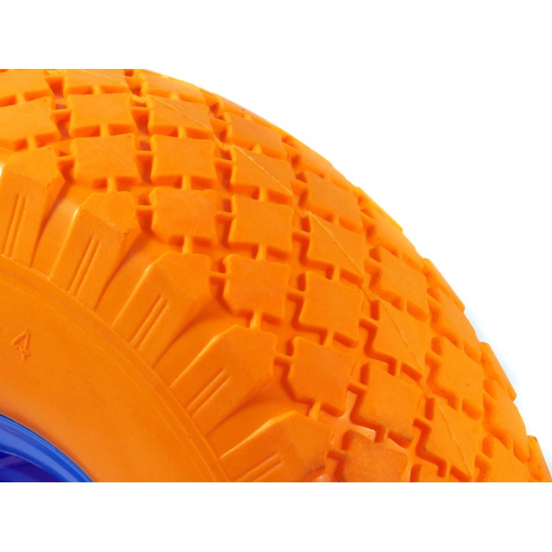KRAFT&DELE KD463 Nenafukovacie koleso PU 3,00-4 koliesko do vozíkov