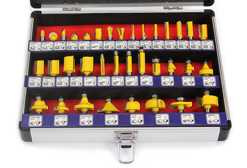 RIPPER M22550R VEĽKÁ SADA FRÉZ 35 ks frézy na drevo RIPPER 