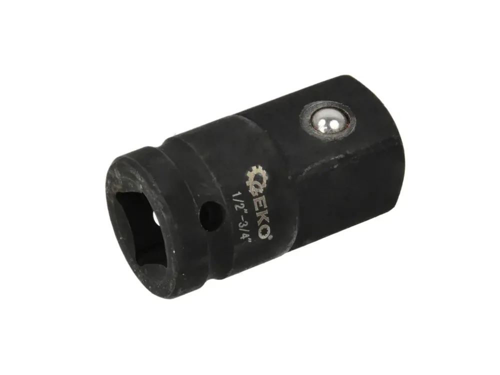 Geko G10095 Redukcia príklepová 1/2"- 3/4" čierna