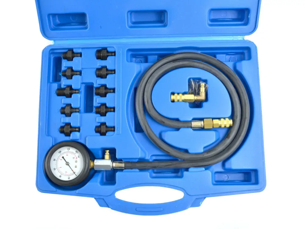 GEKO G02507 Tester merač tlaku oleja prístroj na meranie tlaku 0-10 bar