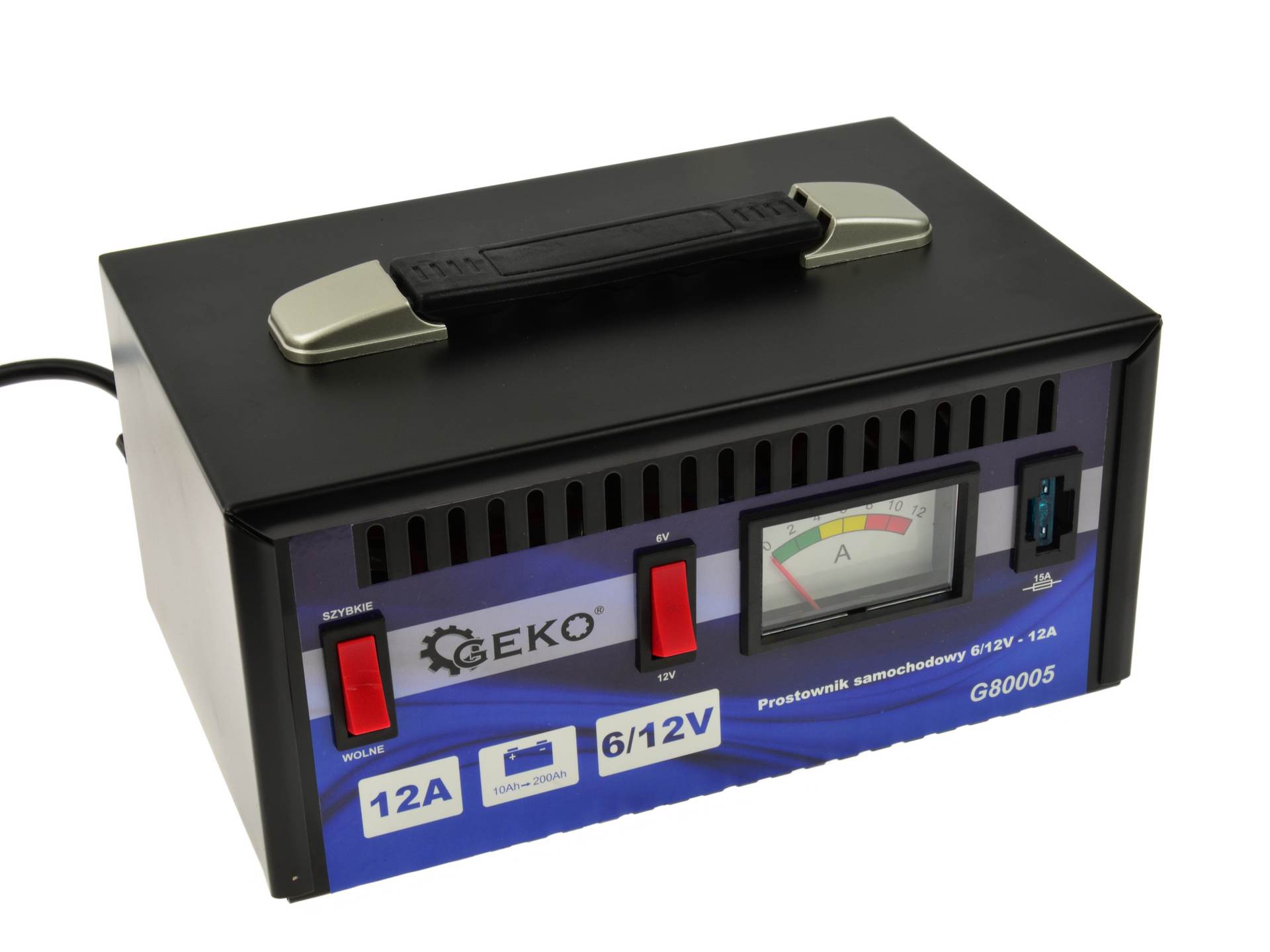 GEKO G80005 Autonabíjačka batérií 6V / 12V 12A