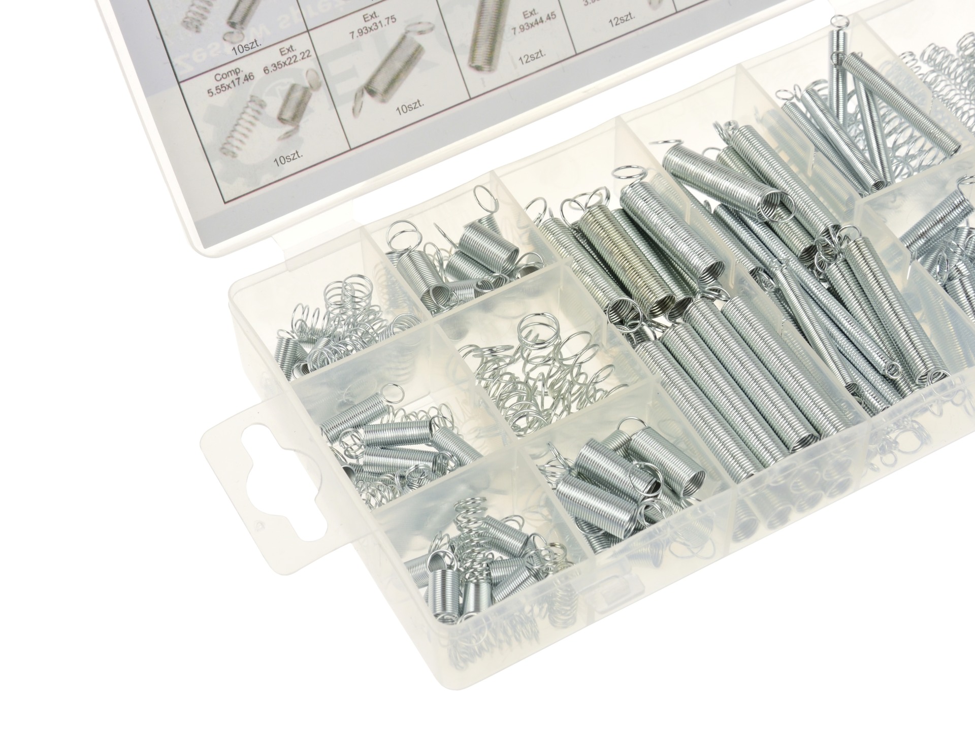 GEKO G02922 Sada pružín 200 ks sťahujúce a rozťahujúce pružiny