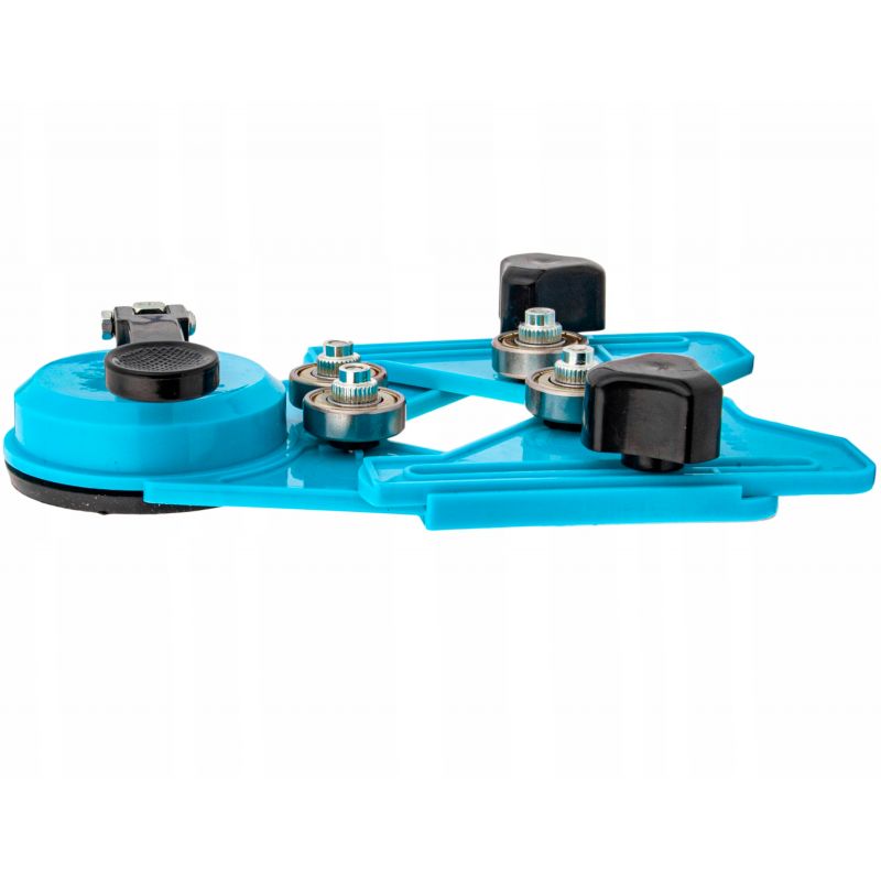 KRAFT&DELE KD10386 Prísavka, šablóna, držiak na vykružováky, vŕtáky 4 mm - 83 mm s prísavkou