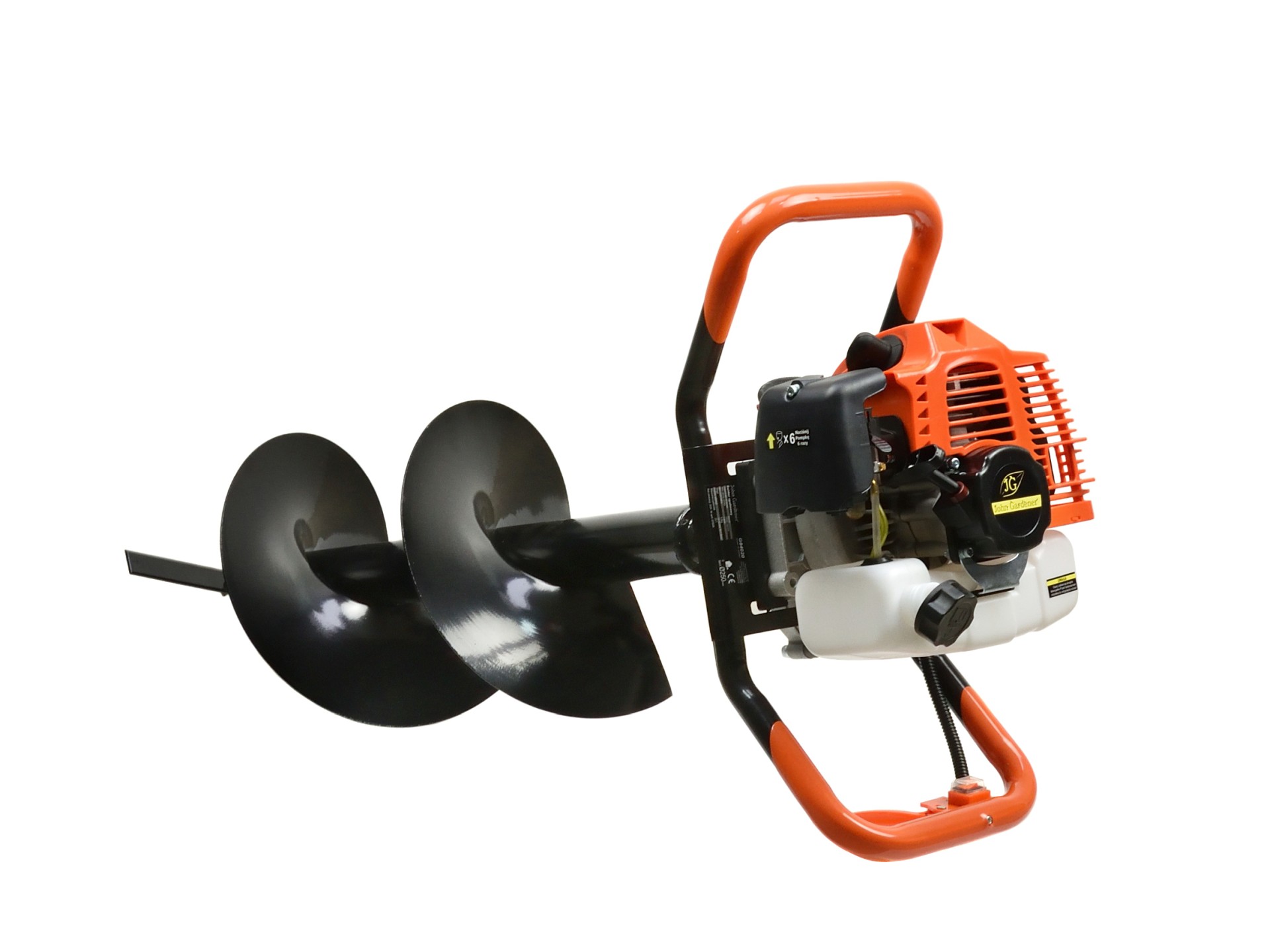 GEKO G84020 MOTOROVÝ ZEMNÝ PÔDNY VRTÁK (10cm, 20cm, 30cm) + vrtáky 1,4 kW