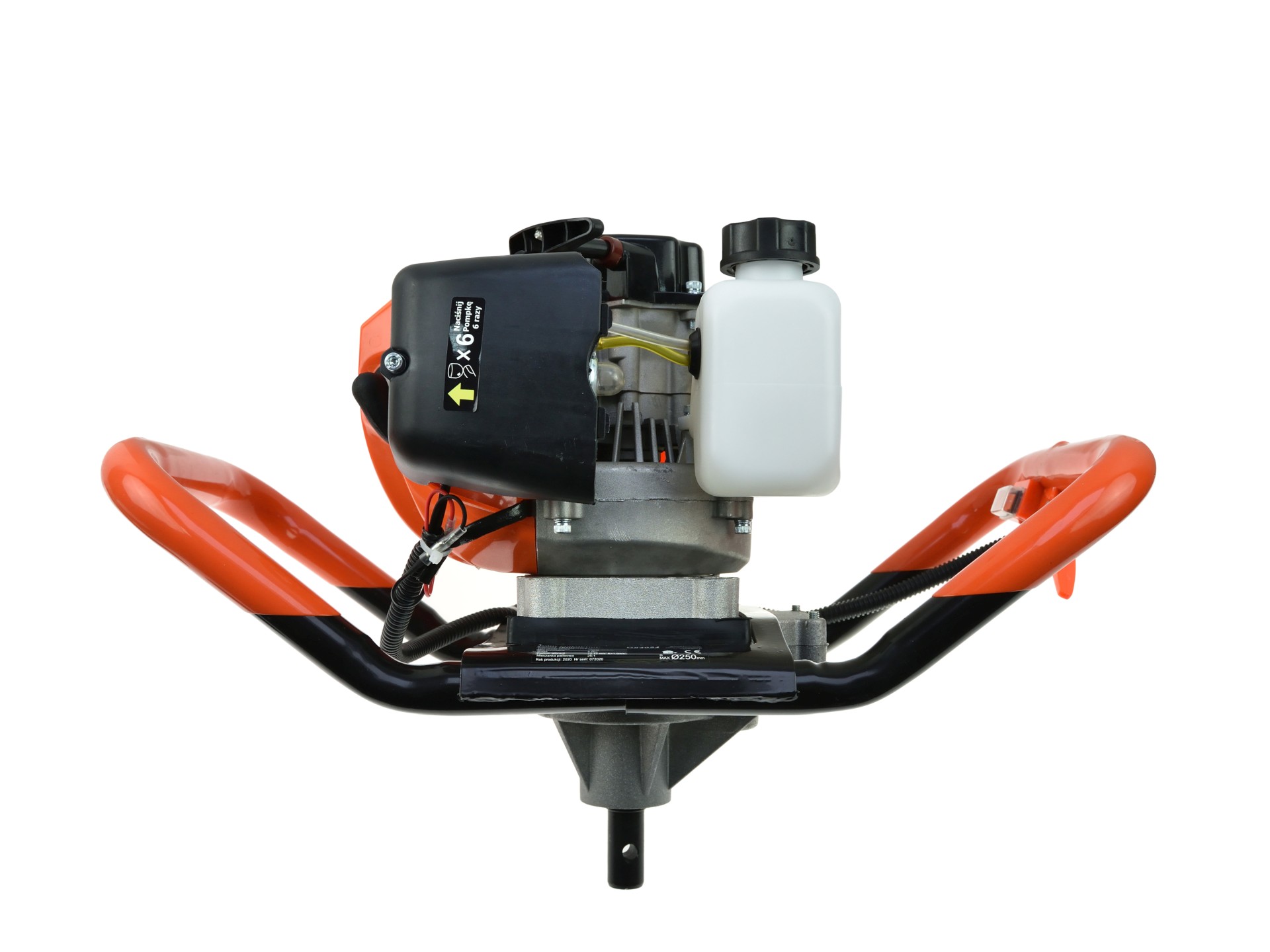 GEKO G84024 MOTOROVÝ ZEMNÝ PÔDNY VRTÁK, dvojtakt 5,2 HP bez vrtákov