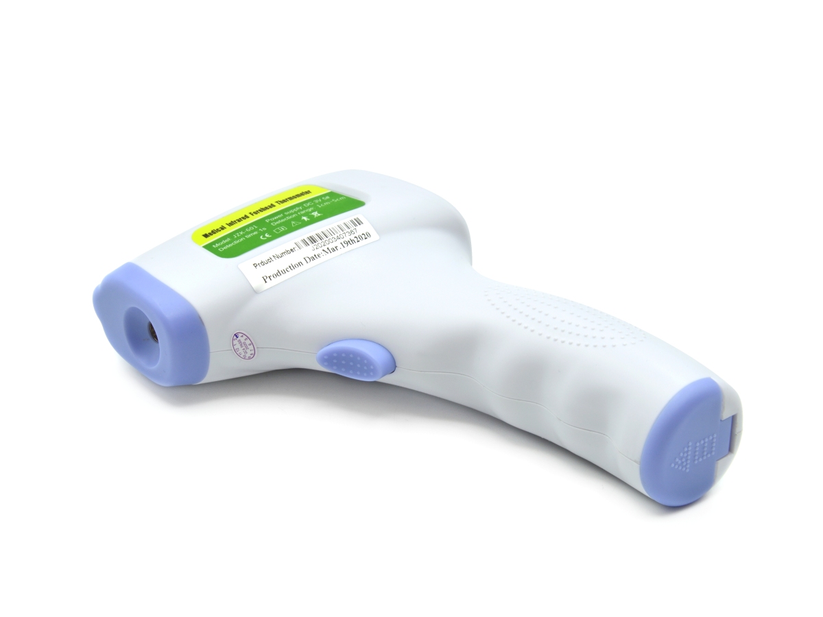 GEKO Q00020 Bezdotykový elektronický teplomer na čelo s LCD displejom