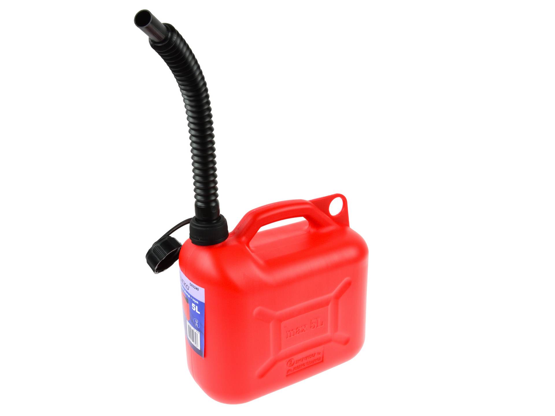 GEKO G03240 5L Plastový kanister, nádoba na pohonné hmoty palivo vodu olej