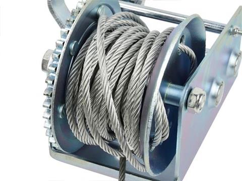 GEKO K00141 Ručný lanový navijak s kľučkou 1134kg, kladkostroj