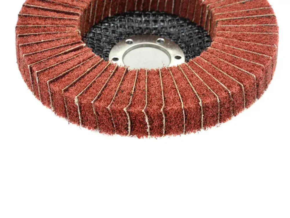 Geko G00384 Lamelový kotúč na satinovaciu brúsku 125mm 22mm 10ks