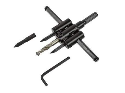 GEKO G30005 Nastaviteľný vykružovací vrták do dreva, sadrokartónu 30 -120mm