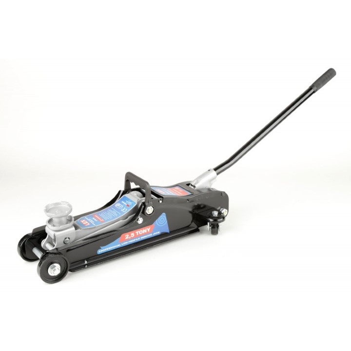 Zdvihák NÍZKOPROFILOVÝ HJ25 ASPJ-2.5T 2,5t hydraulický + 2x podpery 3T