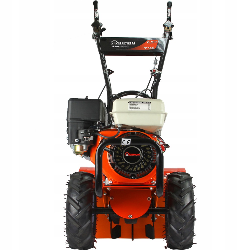 MAR-POL M83250 Motorový rotavátor, kultivátor 6,5 HP 4 taktný, DEMON GBA-902B