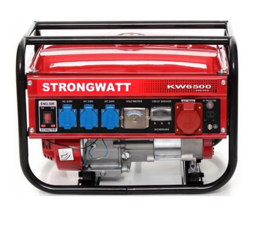KRAFT&DELE SW100 ELEKTROCENTRÁLA GENERÁTOR PRÚDU 4,8 kW / 6,5 HP 2500W 380V 230V